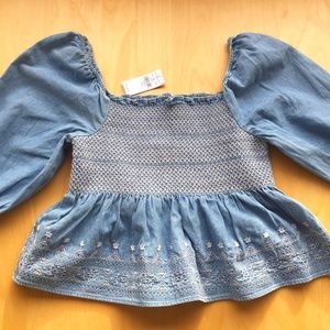 AMERICAN EAGLE | Brand New Denim blouse Size S (w/tag)